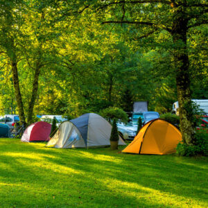 Se divertir en camping